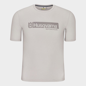 ORIGIN TEE LIGHT GREY/ NAVY/ GREEN